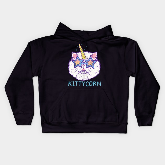 Kittycorn Kids Hoodie by ultraelectrogalacticshop